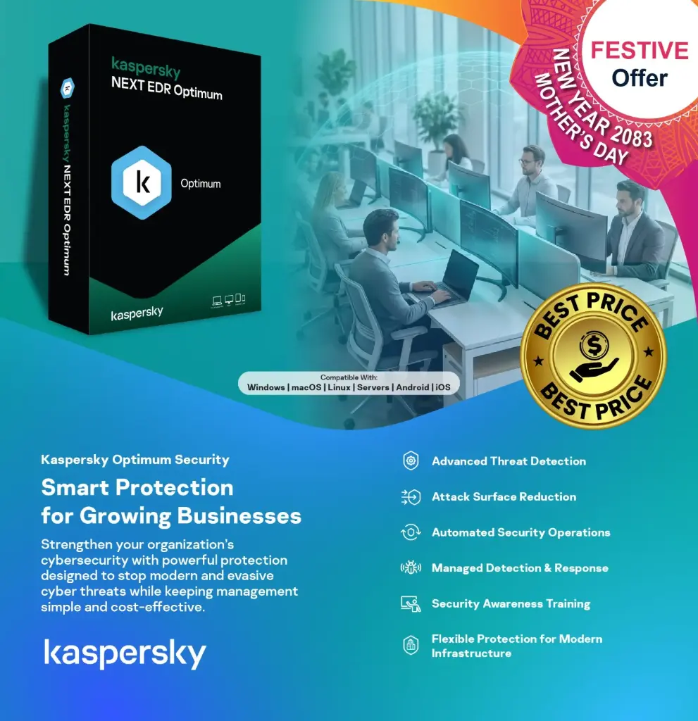 Kaspersky Next EDR Optimum | 1Yr